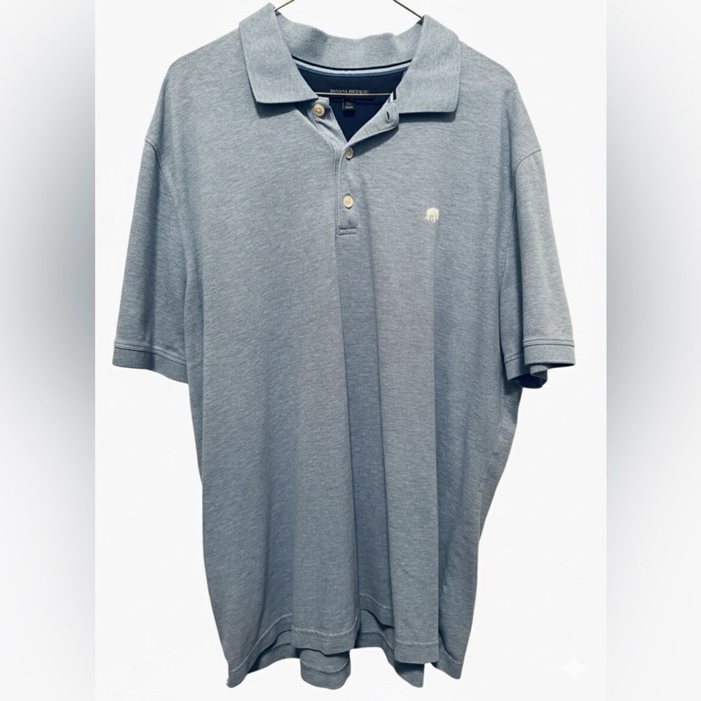 Banana Republic Blue Polo 👕 - Picture 5 of 6